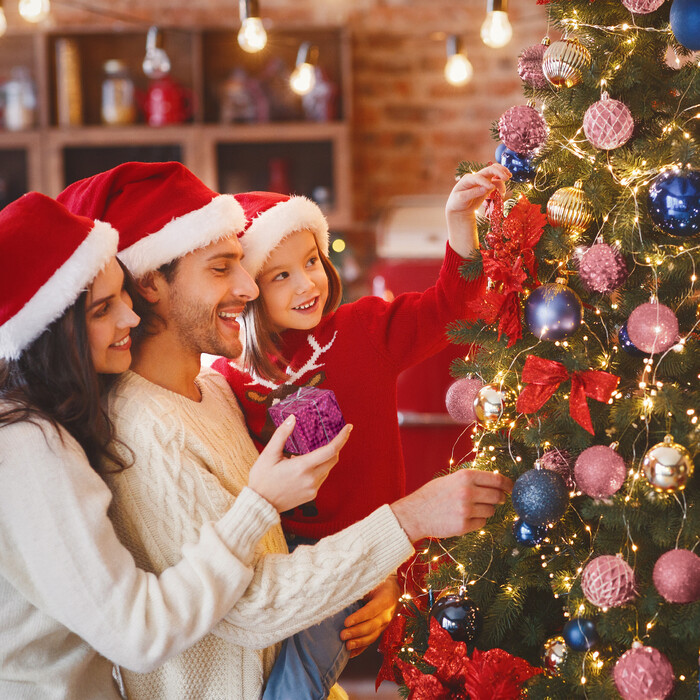 Relaxdays Weihnachtskugeln im 110er Set