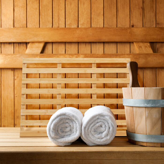 Relaxdays Bambus Badematte