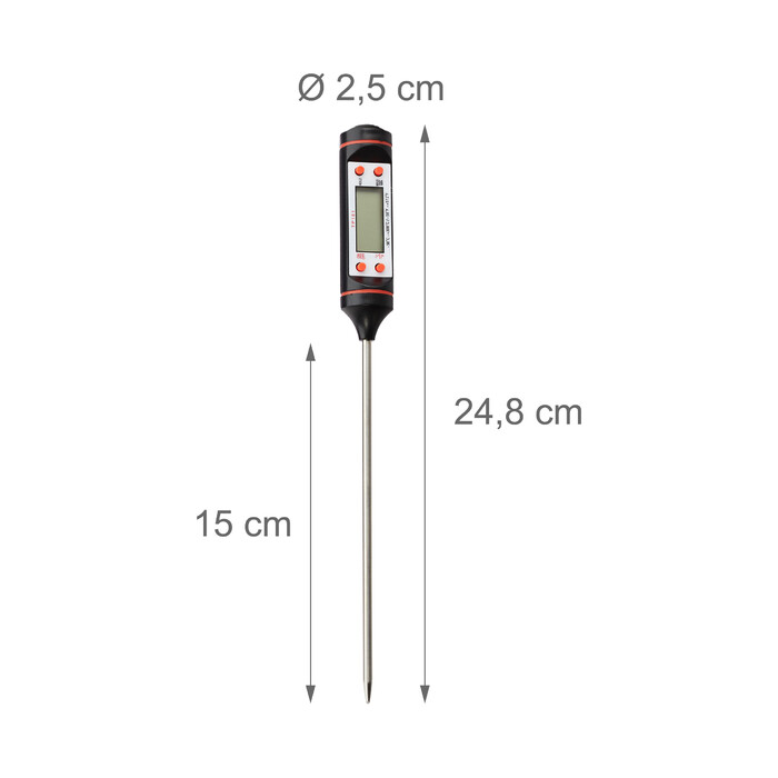 Relaxdays Küchenthermometer digital
