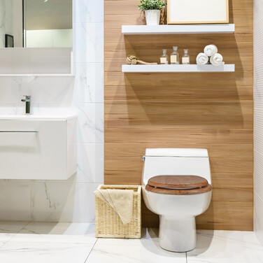 Relaxdays Toilettendeckel mit Absenkautomatik
