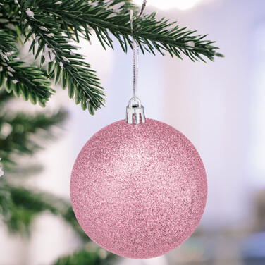 Relaxdays Weihnachtskugeln im 110er Set