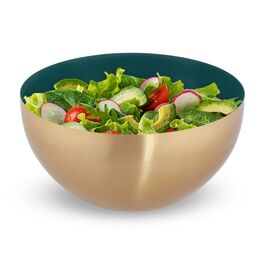 Relaxdays Edelstahl Salatschüssel Ø 25 cm