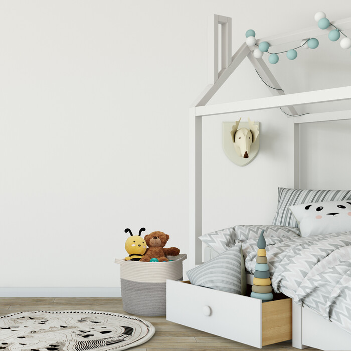 Relaxdays Aufbewahrungskorb aus Baumwolle