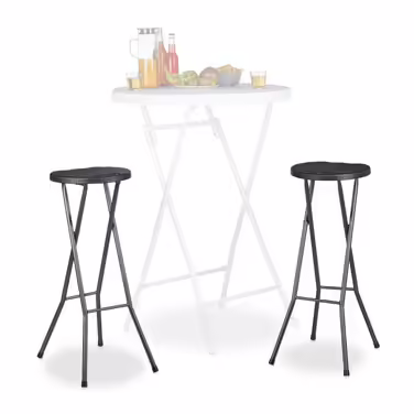 Relaxdays Barhocker klappbar BASTIAN