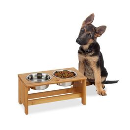 Relaxdays Große Futterbar für Hunde