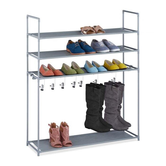 Relaxdays Schuhregal mit Stiefelfach