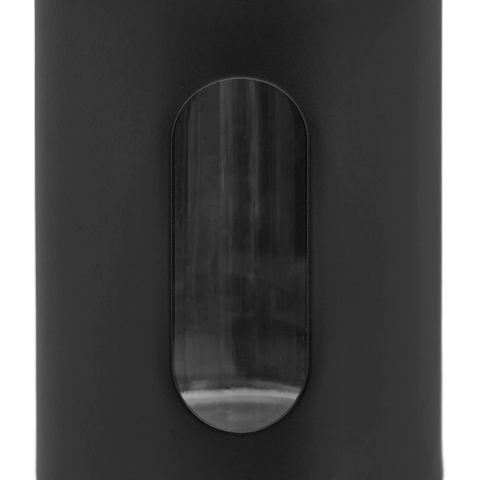 Relaxdays Gewürzstreuer, 12er Set, 3 Streugrade, Gewürze & Kräuter, Gewürzgläser, 90 ml, Glas, Edelstahl, schwarz/Silber