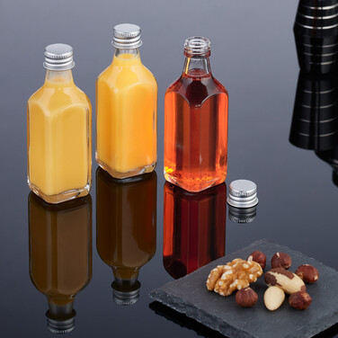 Relaxdays Kleine Flaschen im Set 50 ml