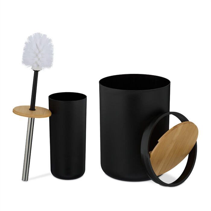 Relaxdays 6-tlg. Badezimmer Set