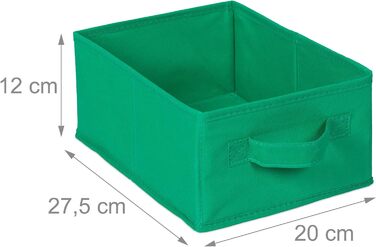 Relaxdays Kinderregal mit 6 Boxen & 2 Hängefächern, 74x62,5x31 cm, Spielzeugregal, bunt