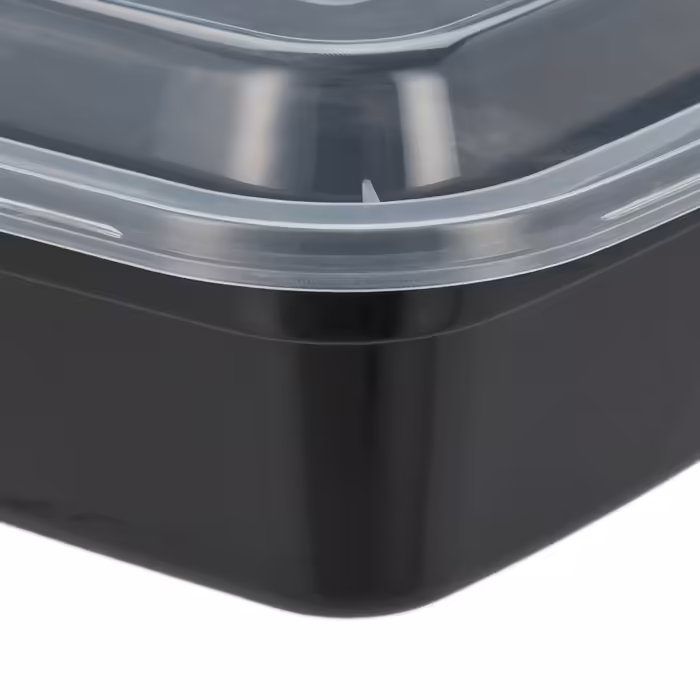 Relaxdays 10er Set Meal Prep Boxen 3 Fächer