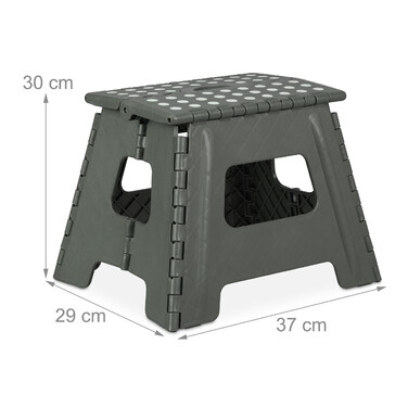 Relaxdays Klapphocker faltbar L