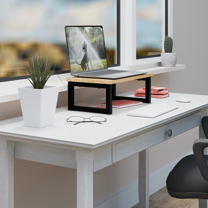 Relaxdays Monitorständer im Industrial-Design
