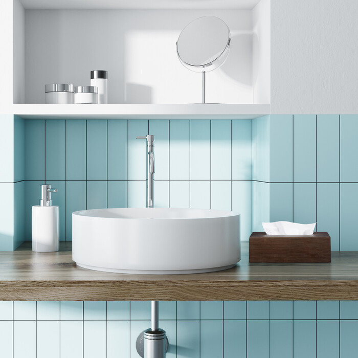 Relaxdays Kosmetiktuchbox Bambus braun