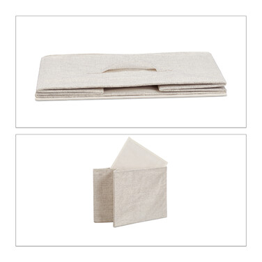 Relaxdays Regalsystem verschiedene Varianten beige