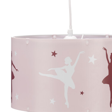 Relaxdays Hängelampe für Mädchen in Rosa