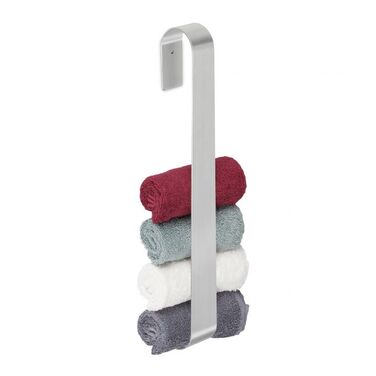 Relaxdays Handtuchhalter ohne Bohren Edelstahl