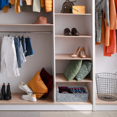 Relaxdays 8-teiliger Schrank-Organizer