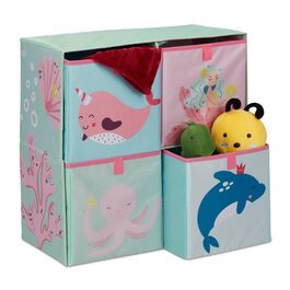 Relaxdays Kinderregal mit Boxen
