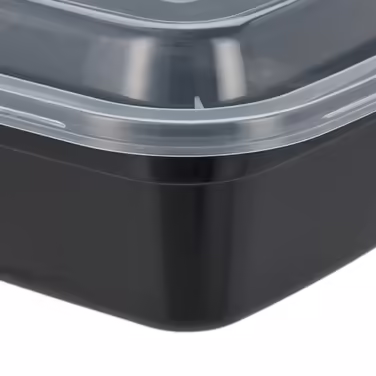 Relaxdays 10er Set Meal Prep Boxen 3 Fächer