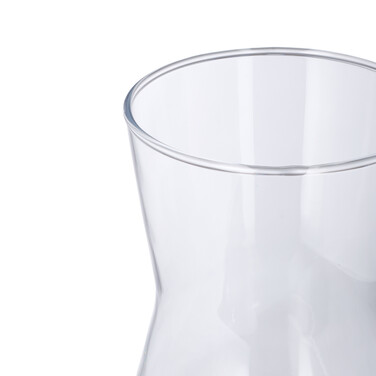 Relaxdays Blumenvase aus Glas
