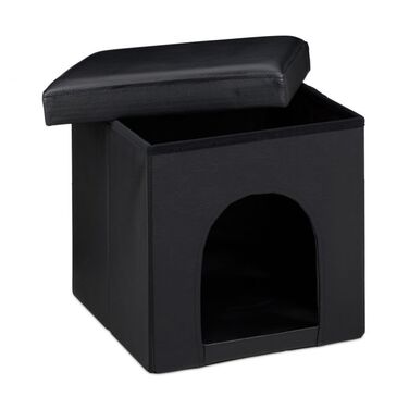 Relaxdays Hundebox Sitzhocker
