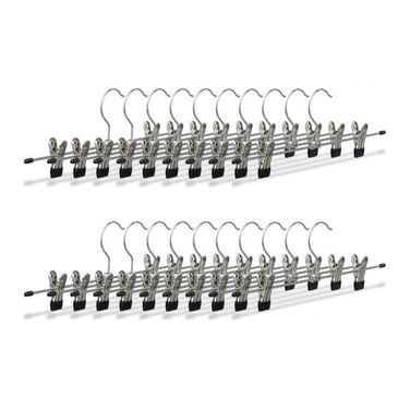 Relaxdays Hosenbügel Metall 10er und 20er Pack