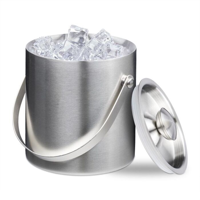 Relaxdays Eiswürfelbehälter mit Deckel