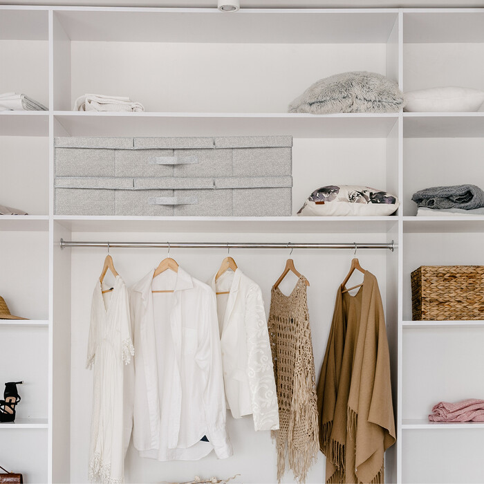 Relaxdays Unterbettkommode mit Rollen 2er Set