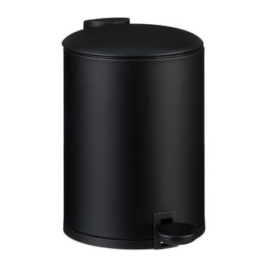 Relaxdays Bad Mülleimer 3 l Softclose