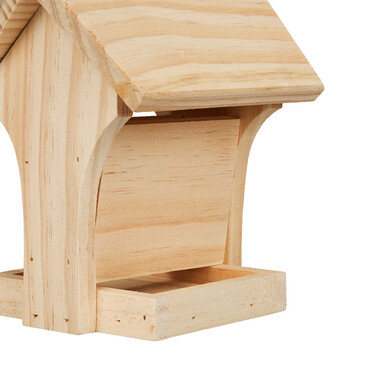 Relaxdays Vogelfutterhaus aus Holz