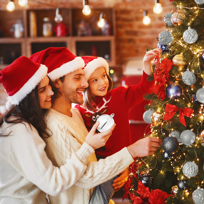 Relaxdays Weihnachtskugeln im 72er Set