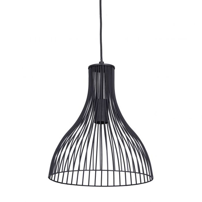 Relaxdays Vintage Pendelleuchte schwarz