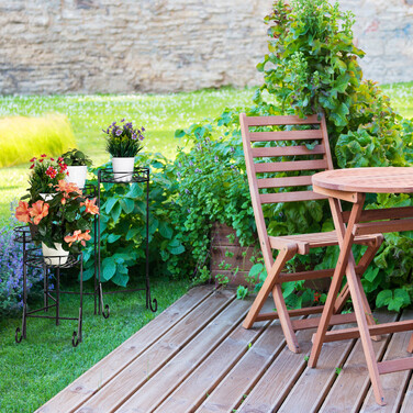 Relaxdays Blumentreppe Metall 5-stufig