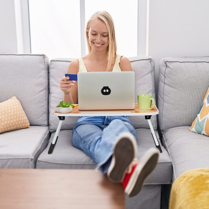 Relaxdays Klappbarer Laptoptisch