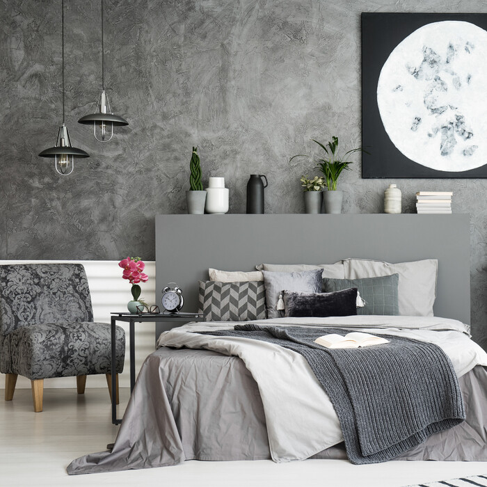 Relaxdays Schwarzer Beistelltisch in C-Form