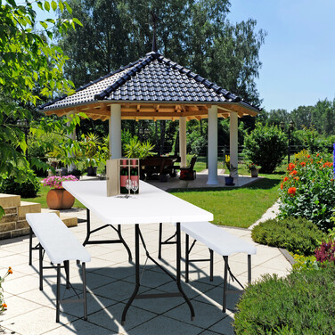Relaxdays Klappbarer Gartentisch