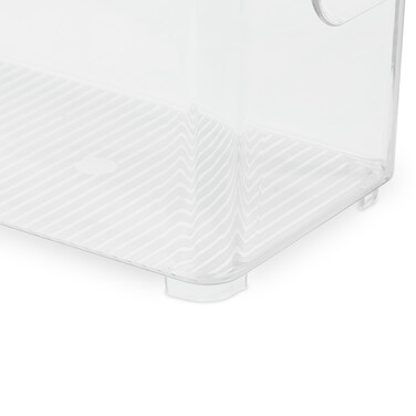 Relaxdays Kühlschrank Organizer schmal mit Griff