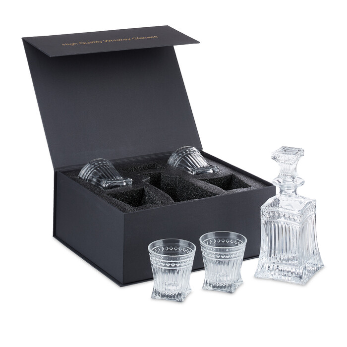 Relaxdays Whisky Set 5-teilig