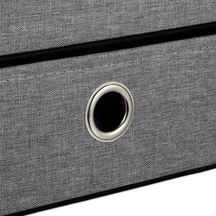 Relaxdays Sitzhocker mit Stauraum 2 Schubladen