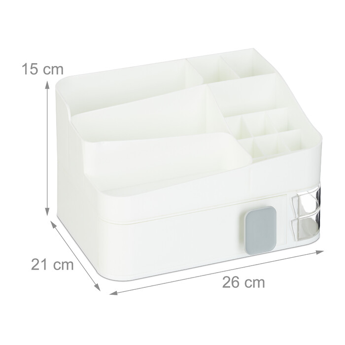 Relaxdays Make Up Organizer mit Schublade